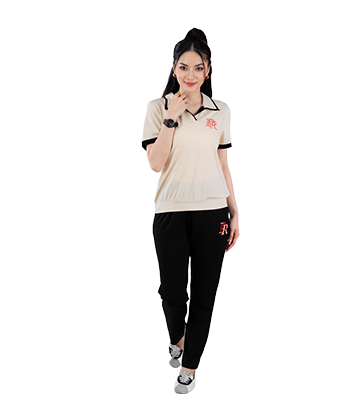 25KKL06-W ឈុតដៃខ្លី+ខោវែង