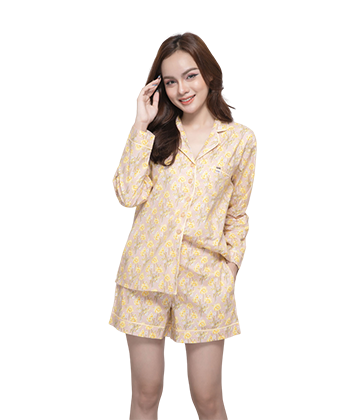 21KKL07-G7003-2 ឈុតដៃវែង+ខោខ្លី